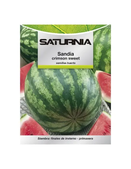 Comprar semillas de sandía crimson sweet en tienda online abonica