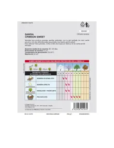 Comprar semillas de sandía crimson sweet en tienda online abonica 2