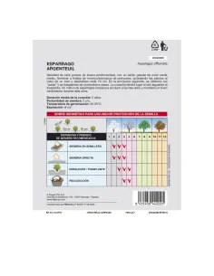 comprar semillas de espárago triguero en tienda online abonica 2