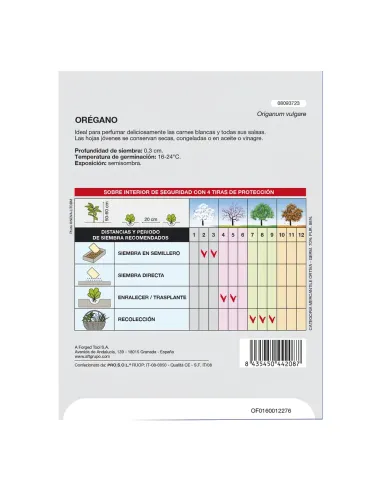 Comprar semillas de orégano en tienda abonica
