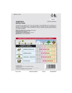 Comprar semillas de albahaca napolitana en tienda online abonica 2
