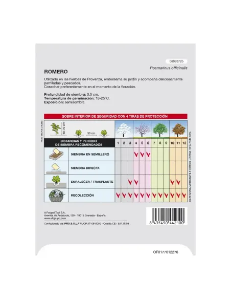 Comprar semillas de romero en tienda abonica