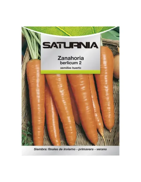 Comprar semillas de zanahoria berlicum en tienda online abonica