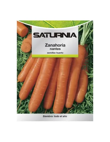 Comprar semillas de zanahoria nantes en tienda online abonica