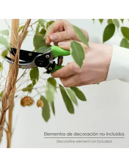 comprar tijeras podar una mano verdes 200 mm ptfe en tienda abonica