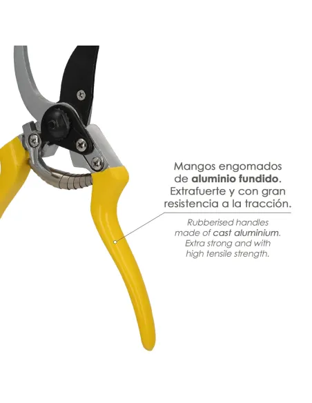 comprar tijeras podar una mano amarillas en tienda online abonica