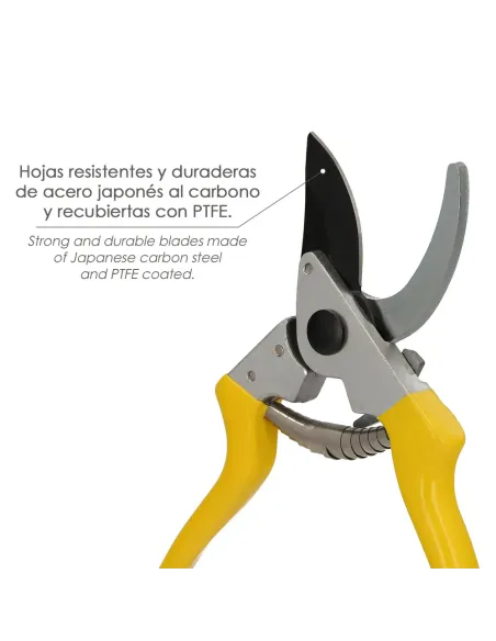 comprar tijeras de podar 1 mano japonesa amarillas en abonica