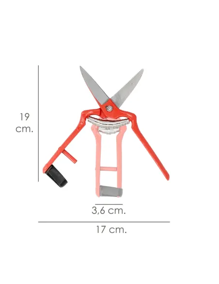 comprar tijeras vendimiar forjada recta 1 mano 19cm en abonica