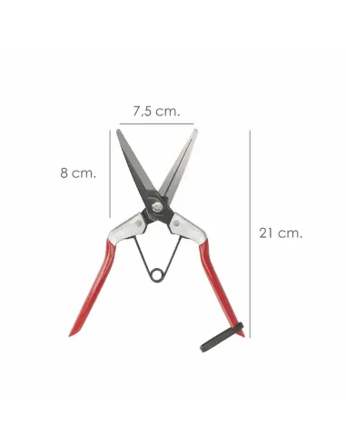 comprar tijeras recolectar ajos 1 mano P-1702 210mm en tienda abonica