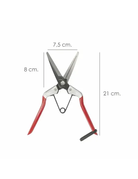 comprar tijeras recolectar ajos 1 mano P-1702 210mm en tienda abonica