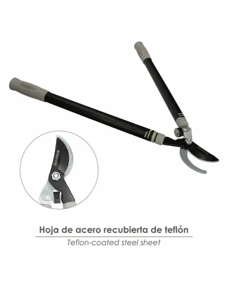 comprar tijeras podar profesional acero telescópica 2 manos en abonica