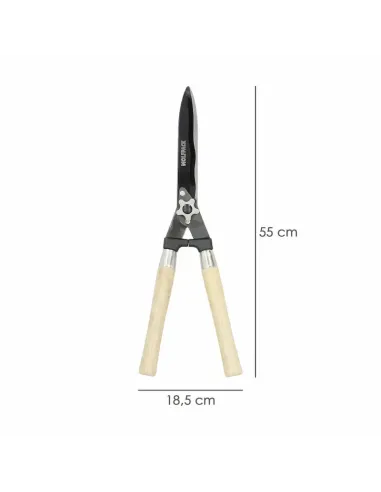 comprar tijeras podar setos 2 manos mangos madera 54 cm en tienda abonica