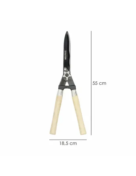comprar tijeras podar setos 2 manos mangos madera 54 cm en tienda abonica