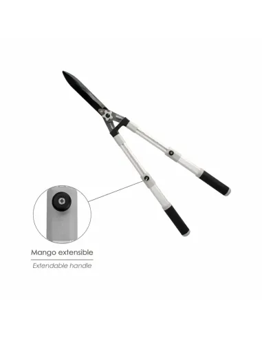 comprar tijeras podar setos 2 manos aluminio telescopicas en abonica