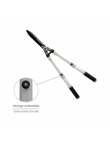 comprar tijeras podar setos 2 manos aluminio telescopicas en abonica