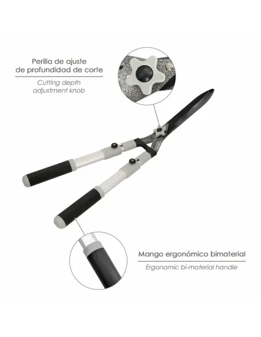 comprar tijeras podar setos 2 manos aluminio en tienda online abonica