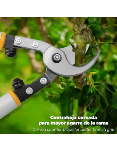 comprar tijeras podar 2 manos profesional forja y alumnio en tienda abonica