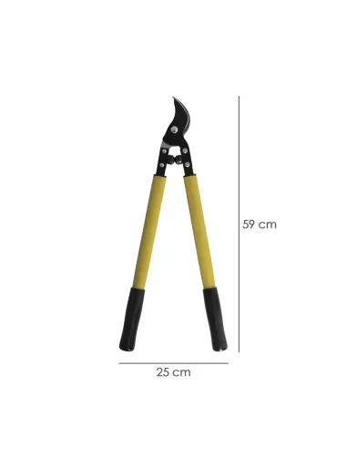 comprar tijeras podar profesional acero 2 manos 1172/60 cm en tienda abonica