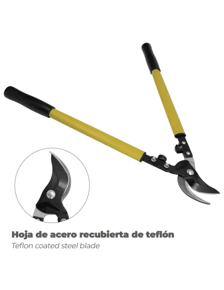 comprar tijeras podar profesional acero 2 manos 1172/60 cm en abonica
