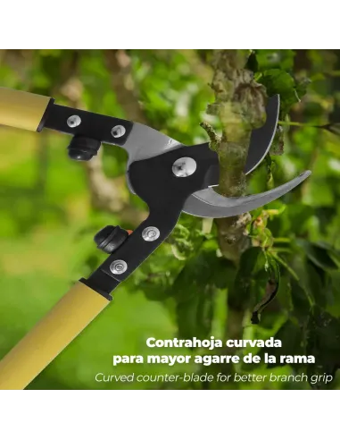 comprar tijeras podar profesional acero 2 manos 60 cm en tienda abonica
