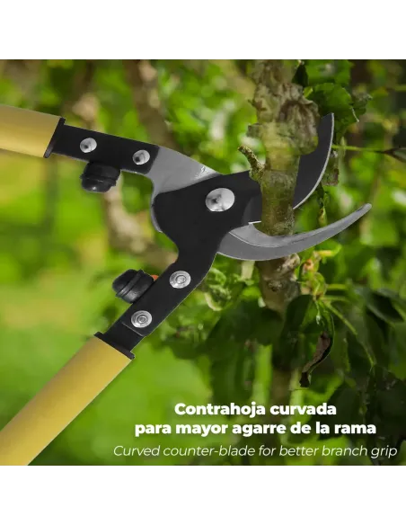 comprar tijeras podar profesional acero 2 manos 60 cm en tienda abonica
