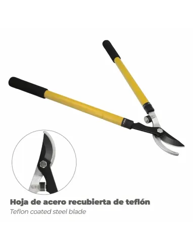 comprar tijeras podar profesional acero telescópica 2 manos en abonica