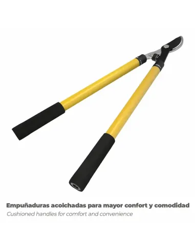 comprar tijeras podar acero telescópica 2 manos en tienda online abonica