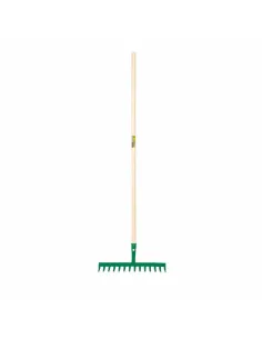 comprar rastrillo jardín 14 dientes mango de madera 130 cm en tienda online abonica 2