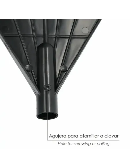 comprar rastrillo plástico triangular en tienda abonica