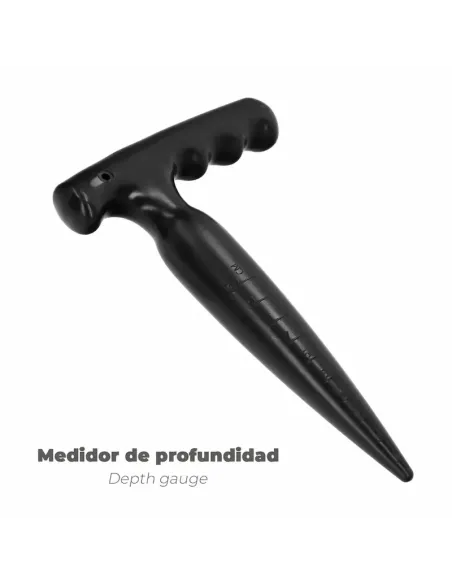 comprar plantador jardín Abs negro en tienda online abonica