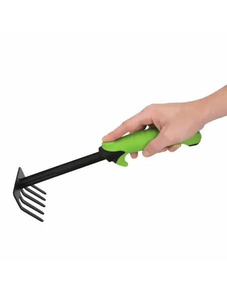 comprar rastrillo jardín 1 mano mango Tpr verde en tienda abonica