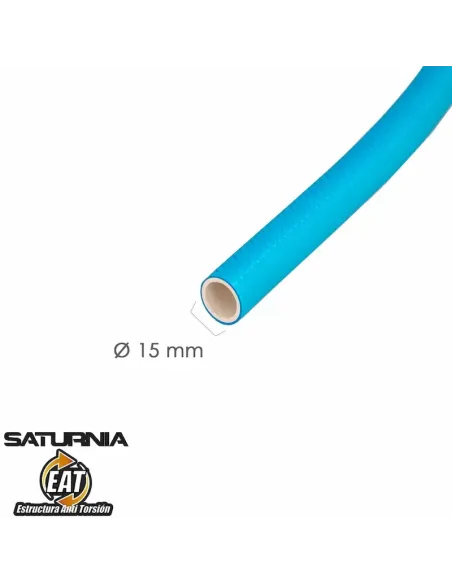 comprar manguera tricotada no torsion blue - Rollo 50 metros - 15mm en tienda online abonica