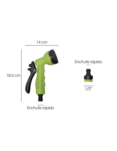 comprar porta mangueras pared 10 metros con pistola en abonica