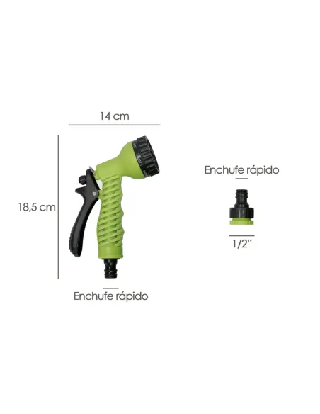 comprar porta mangueras pared 10 metros con pistola en abonica