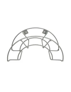 comprar soporte manguera pared metálica media luna color gris en tienda onlie abonica
