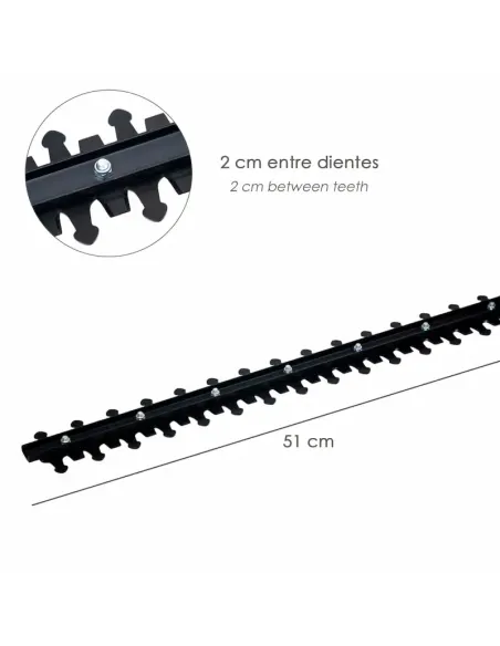 comprar recorta setos 650 Watt. 510 mm. en abonica