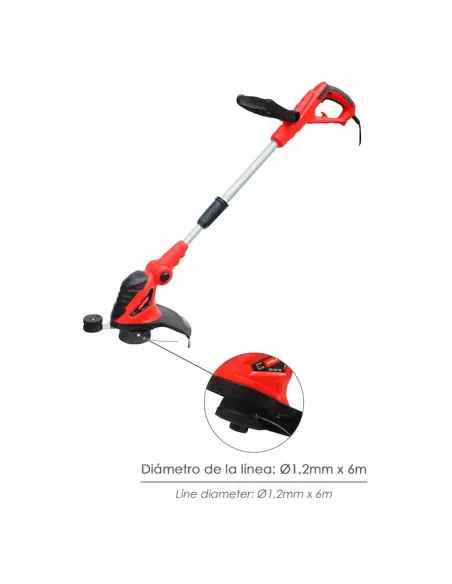 comprar recorta bordes 550 Watt. asta telescópica en abonica