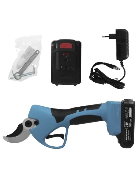 comprar tijeras podar a batería 21 volt. con 2 baterías y maletín en tienda online abonica