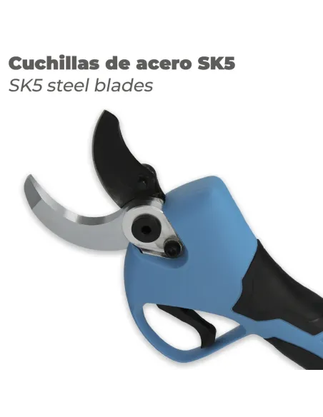comprar tijeras podar a batería 21 volt. con 2 baterías y maletín en abonica