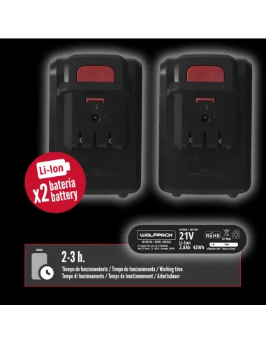 comprar tijeras podar a batería con 2 baterías y maletín en tienda abonica