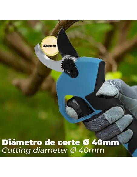 comprar tijeras podar a batería y maletín en tienda online abonica