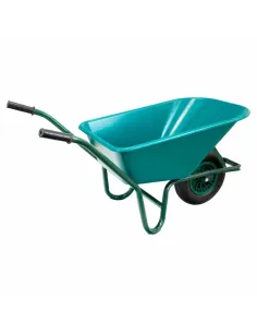 comprar carretilla plástico desmontada 100 litros verde en tienda online abonica