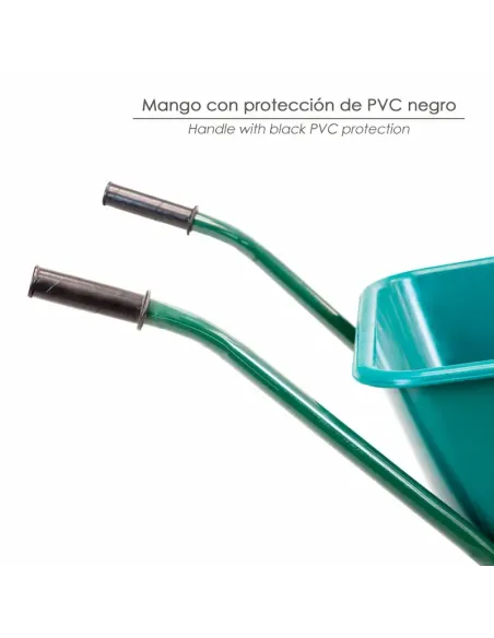 comprar carretilla plástico desmontada 100 litros en tienda online abonica
