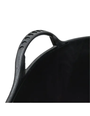 comprar capazo de plástico negro varios tamaños en abonica