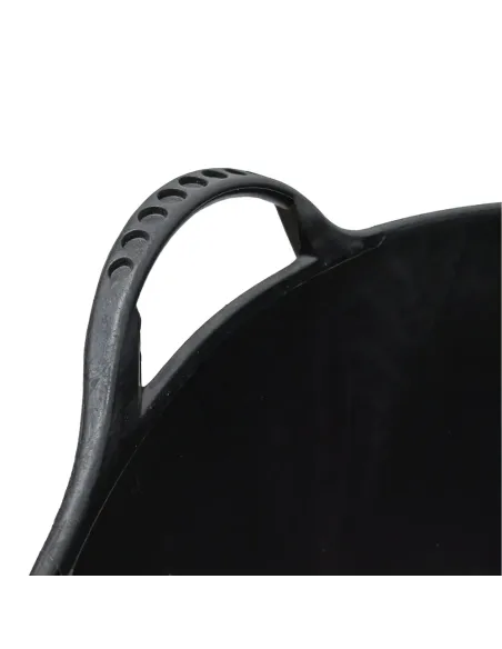 comprar capazo de plástico negro varios tamaños en abonica