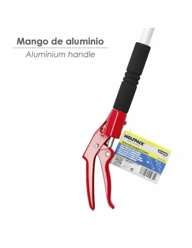 comprar pértiga podar Wolfpack mango aluminio 180 cm en abonica