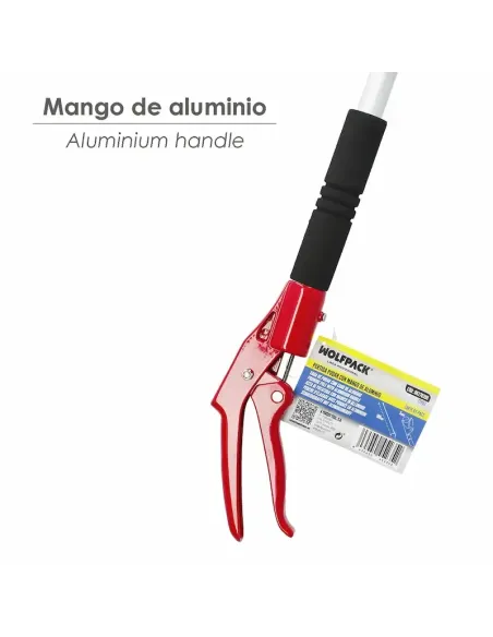 comprar pértiga podar Wolfpack mango aluminio 180 cm en abonica