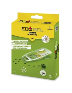 Compra el kit de tres trampas para hormigas profesionales con 4 meses de persistencia en tienda abonica