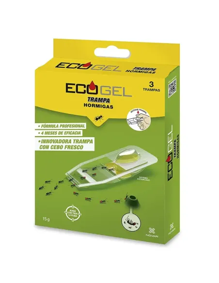 Compra el kit de tres trampas para hormigas profesionales con 4 meses de persistencia en tienda abonica