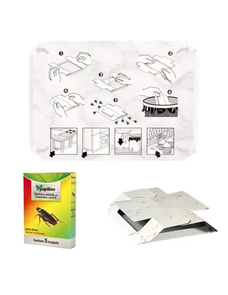 Comprar trampa adhesiva para control de cucarachas en tienda abonica